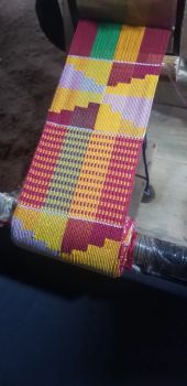 100% Rayon Kente Stoles - Black Quality We offer a range of vibrant colored stoles that are eye-catching & durable. This offer a range of vibrant colored Kentestoles that are not only eye-catching Sash and Stole - Linkon Sash and Digital Print Services - Ghana