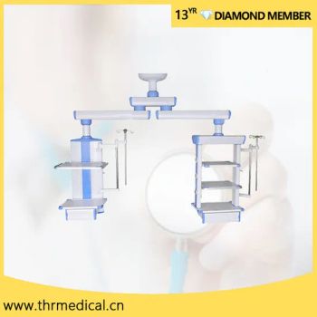 THR-MP450 CE ISO Double Arm Surgeon Pendant ICU 1Y Trademark THR Model NO. THR-MP450 Specification CE and ISO Origin Jiangsu, China (Mainland) - Suzhou Thriving Medical Equipment Corp. - China