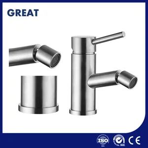 Great Chrome Bidet Spray Faucet Suppliers OEM Customized Brass Bidet Faucets GLS4907s49 Brushed Single Lever Bidet Faucet China Widespread Black Bidet Tap - Ningbo Great Manufacture & Trading Co., Ltd. - China