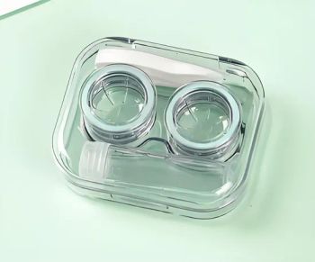 Hot Selling Customize Logo Portable Cosmetic Color Contact Lens Case Set with Tweezers for Contact Lens Storage - NINGBO VITAL INTERNATIONAL TRADING CO., LTD. - China
