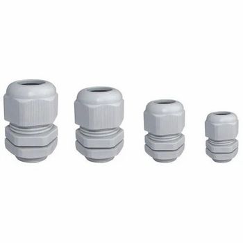 PVC Pg Gland Color White Material PVC Thread Model PG 7 Size Range Pg 7 To Pg - Neeta Electrical - India
