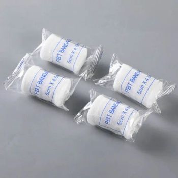 Premium Quality Elastic Cotton + PBT Gauze Bandage First Aid Kit Medical Consumables Premium Quality Elastic Bandage - Somatech Medical Co., Ltd. - China