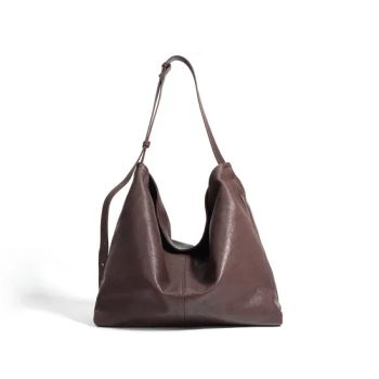 Large Autumn Beach Travel Handbag Genuine Sheep Leather Tote Bag Handmade Shoulder Bag - Market Union Co. Ltd. - China