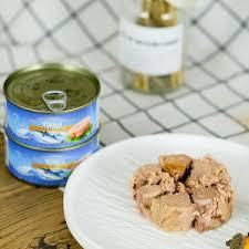 140g Canned Tuna Fish Halal Certified Mackerel Skipjack Seafood Preserved in Salt Water with Oil Direct From Body - Thai Agri Company - Thailand