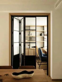 Patio Exterior Glass Door Thermal Break Aluminum Bifold Patio Doors Double Glazed Accordion Folding Door - Foshan Lorida Building Materials Co., Ltd - China