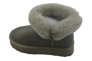 Superior Quality Snow Boot Shoes Fashion Boot for Women with Thick Edges and Horn Toggle Button (JYB-YX9408) - FBYL LEATHER CORPORATION LIMITED - China