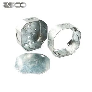 Steel Junction Rectangular Distribution Enclosure Electrical Conduit Box OEM - Hangzhou ESCO Import and Export Co., Ltd. - China