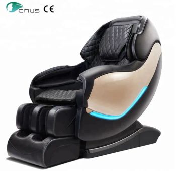 Back Shiatsu Kneading Music Relax Massage Chair for Massage Color Glod Style Luxury Trademark CRIUS HS Code 90191010 Warranty One - Ningde Crius Electronic Co., Ltd. - China