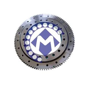 China Slewing Bearings Rks. 121400101002 with External Gear Teeth Roller Bearing - LUOYANG MC BEARING TECHNOLOGY CO., LTD. - China
