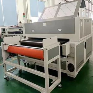 Big Vision CCD Camera Laser Cutter CO2 CNC Laser Cutting Machine with Conveyor for Sublimation Roll Fabric Textile Cloth Garment E - Yantai Botu Automation Technology Co., Ltd - China