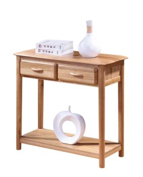Solid Oak Console Tables-Antique Colour - Qingdao Zerun Woodwork Co., Ltd. - China