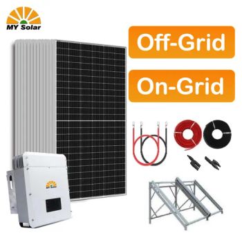 Pay 8kw 10kw 15kw 20kw Wholesale off Grid on Gird Tied Hybrid Home Residential Photovoltaic Renewable Solar Panel Electricity Elec - MY Solar Technology Co., Ltd. - China