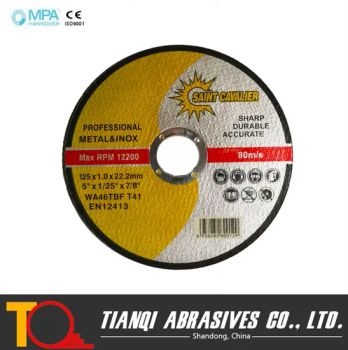 High Quality Super Thin Grinding Cutting Wheel for Stainless Steel Metal Iron Steel - Tianqi Abrasives Co., Ltd. - China
