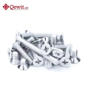 DIN 7500 Me Csk Head Trilobular Thread Forming Screws Grade 8.8 Color Silver Standard DIN Groove Cross Brand Customized ODM/OEM Available - Qewitco Fasteners Co., Ltd - China