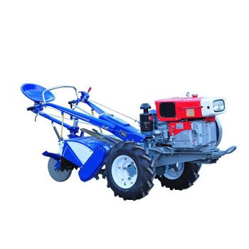 Chinese Factory 12hp 15hp 16hp 18hp 20hp 22hp Two Wheel Mini Walk Behind Tractor Power Tiller Walking Tractor With Diesel Engine