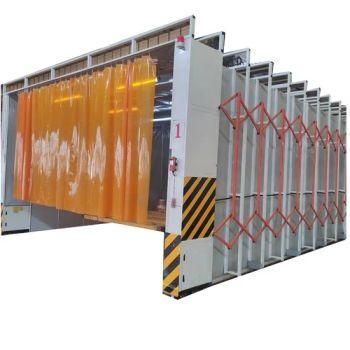 Professional Retractable Mobile Spray Paint Booth Diesel Burner for Large Workpiece Painting Baking Usage Gas Disposal Machinery - Jinan Tiansheng Environmental Protection Equipment Co., Ltd. - China