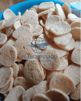 cracker / shrimp cracker / big cracker Color White Type Cracker Flavor Shrimp Shape Big Circle Grade High Food Grade Texture Cracker Crunchy - Pt Archipelago Prime Export - Indonesia