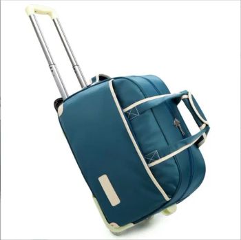 Rolling Duffle Trolley Duffel Bag Yoga Bag Luggage Wheels Weekend Suitcase - Xingan Greatchip Industry Co., Ltd. - China