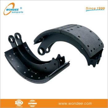 391156 0391156 1246532 Use for Daf 95xf Heavy Truck Parts Brake Shoes From China Factory - Xiamen Wondee Autoparts Co., Ltd. - China
