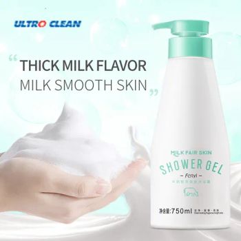 Small Foam Gentle Cleaning Skin Body Whitening Shower Gel Origin China Fragrance Milk Age Group Adult Ingredient Herbal Trademark - Hangzhou Huiji Biotechnology Co., Ltd. - China