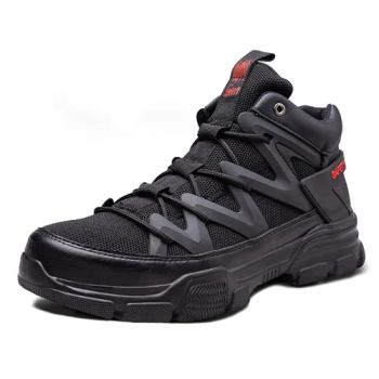 Slip on Working Safety Mens Toe Steel Work Boots - Xi'an Prior Protector Technology Co., Ltd. - China