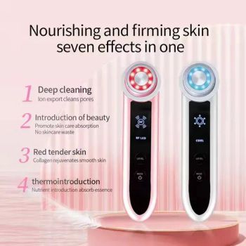 Portable Electric Facial Skin Beauty Device RF High Frequency and EMS Facial Massager Machine - Shenzhen Dreamit Tech Limited - China