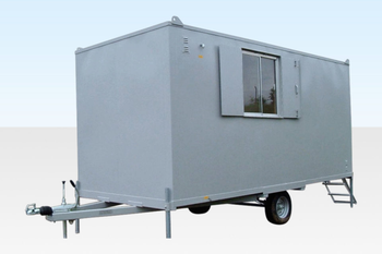 Cabins For Sale 16Ft x 7Ft 6in Steel Mobile Anti-Vandal Office Cabin - senesie mfg llc - United States