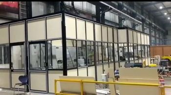 College Aluminium Partition, Size: 2.5 X 1.5 Inch (63X38mm) Height As per requirement Usage/Application College Design As per - Anaya Alu Decor - India