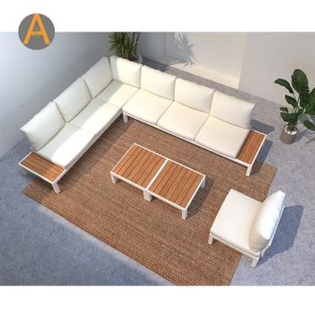 Equisitely Crafted Patio Sectional Furniture Garden Sofas Aluminum Outdoor Sofa Set Lounge Set - Foshan Artsun Furniture Co., Ltd. - China
