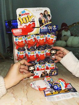 Authentic Kinder Joy Harry Potter Chocolate Delight With Magical Toy Inside Premium Fresh Quality Best Deal