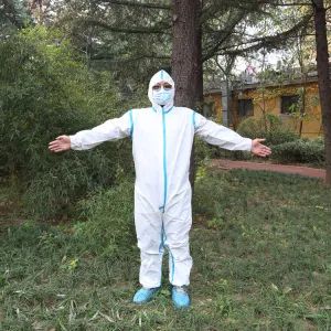 Factory Industrial Supplies Protective Clothing Safety Work Clothes Disposable Chemical Coverall - Weifang Hota New Material Technology Co., Ltd. - China