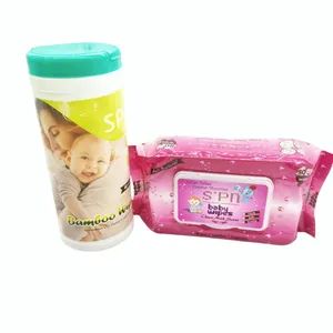 Special Nonwovens Contains Alove Vera&Lanolin Antibacterial Disinfectant Soft Biodegradable Printhead Cleaning Natural Baby Wipes - Hangzhou Special Nonwovens Co., Ltd. - China