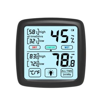Digital Hygrometer Indoor Thermometer Humidity Gauge Indicator Room Thermometer Accurate Temperature Humidity Gauge FzzVsq - Shenzhen Goldgood Instrument Limited - China