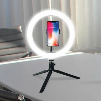 13inch Compact Portable Makeup Live Foldable Phone Tripod Stick Fill Ring Light Selfie Ring Lamp Rim of Light - Shenzhen Leaders United Technology Co., Ltd. - China