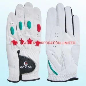 Fashion Sport Golf Gloves Which Made with Real Leather (JYG-29156) - FBYL LEATHER CORPORATION LIMITED - China