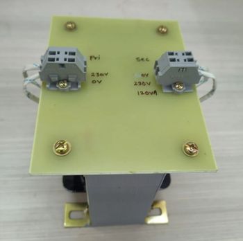 120 VA Three Phase Isolation Transformers, For Laboratory Instruments - Pride Engineering Enterprises - India