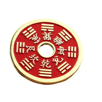 Ancient Alloy Cinnabar Mountain Ghost Money Five Emperor Money Gossip Retro Pendant - Ningbo Hotsion Import and Export Co., Ltd. - China