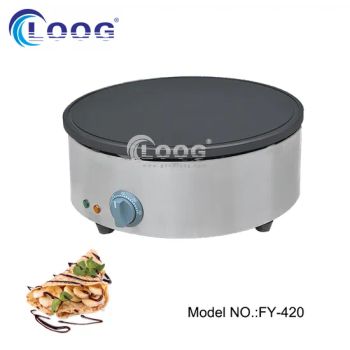 Commercial Professional Portable Crepe Maker Non-Stick Coating Adjustable Temperature Electric Pancake and Crepe Maker Best Crepe Maker Machine - Guangzhou GoodLoog Kitchen Equipment Co.,Ltd - China
