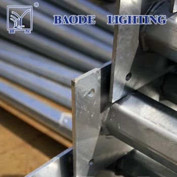 Street Light Poles (DG-12) Type Round Material Steel Trademark Baode Model NO. (DG-12) HS Code 7308900000 Shaft Shape - BAODE LIGHTING GROUP CO., LTD. - China