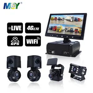 4 8 Channel 1080P HDD Mdvr Kit 4G GPS WiFi Live Video Cmsv6 Vehicle Blackbox HD Mobile DVR Backup Camera CCTV Bus Truck DVR - Mcy Technology Limited - China