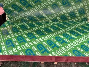 Building Wood Boards with a Colored Green Plastic Surface Usage Outdoor Material Poplar Grade Grade One Color - Xuzhou Lara Import & Export Co., Ltd. - China
