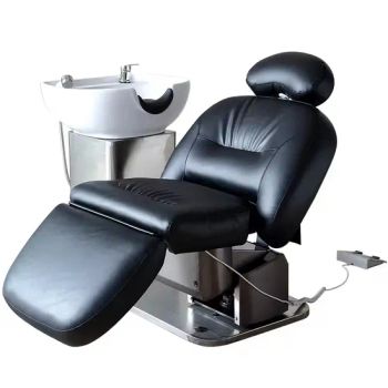 Foshan Factory Comfortable Modern Brown Hair Washing Electric Shampoo Chairs with Bowl - Henan Eminent Medical Devices Co., Ltd. - China