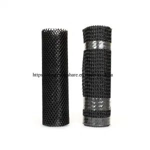 High Strength Polypropylene (PP) Uniaxial Geogrid Model NO. 50KN Material Plastic HS Code 3926909090 Trademark - Hongxiang New Geo-Material Co., Ltd. - China