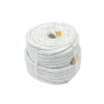 Texturized Glass Fiber Rope Glass Fiber Reinforced Ceramic Fiber Rope Square Braided Fiberglass Products - Zibo Shijian International Trade Co., Ltd. - China