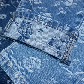 Custom Wholesale 10.8oz Denim Jacquard Fabric of Dress Material Fabric - Foshan Seazon Textile and Garment Co., Ltd. - China