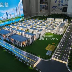 3D High-Quality Intelligent Innovation Industrial Park Sand Table Model Making - Guangzhou Tranka Digital Model Co., Ltd. - China