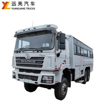 New Shacman 6X6 Chassis 42 Seat Coach Bus City Bus Factory Employee Shuttle Bus - DFYL MATERIALS CO., LTD - China