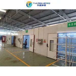 Furniture Pain Spray Booth Car Paint Chamber Cabin Metal Coating Machinery - Jinan Tiansheng Environmental Protection Equipment Co., Ltd. - China