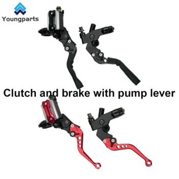 Universal Master Cylinder Brake Pump Motorcycle Hydraulic Clutch Lever Racing Street Bike for YAMAHA Kawasaki Brake Clutch - Dongguan Yanqing Precision Co., Ltd. - China