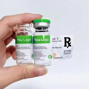 Custom Pharma Labs Hologram Pharma Use 3ml 10ml Vial Sticker Peptide Vial Labels and Boxes for Supplement Bottle or Fitness Product Use - HENG LI Label Printing Co., Ltd. - China